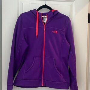 The North Face Women’s Purple and Red Hoodie